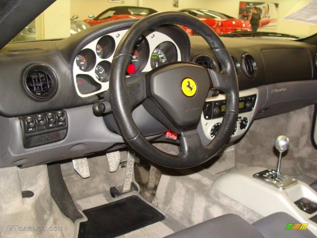 2000 Ferrari 360 Modena Grey Dashboard Photo #60466690