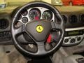 2000 Ferrari 360 Grey Interior Steering Wheel Photo