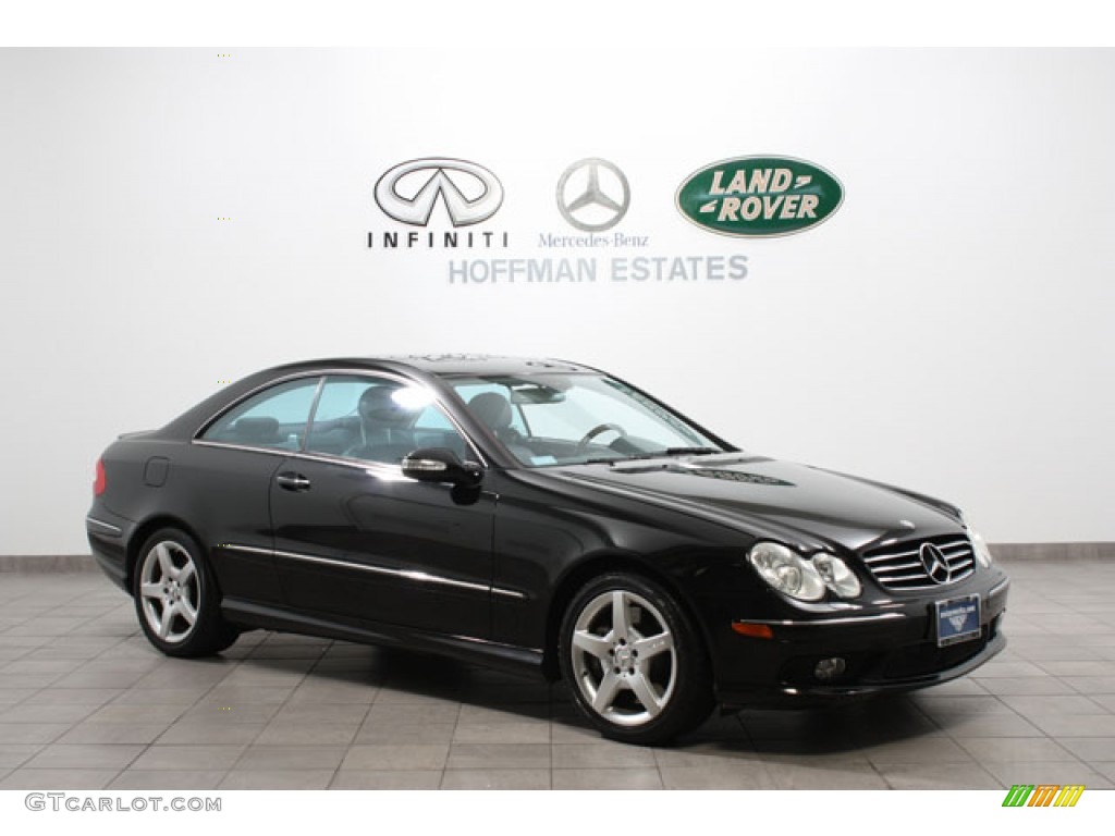 2005 Black MercedesBenz CLK 500 Coupe 60445621 Car