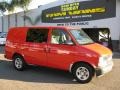 2005 Red Chevrolet Astro Cargo Van #60444947