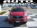 2011 Signal Red Kia Sportage LX  photo #2