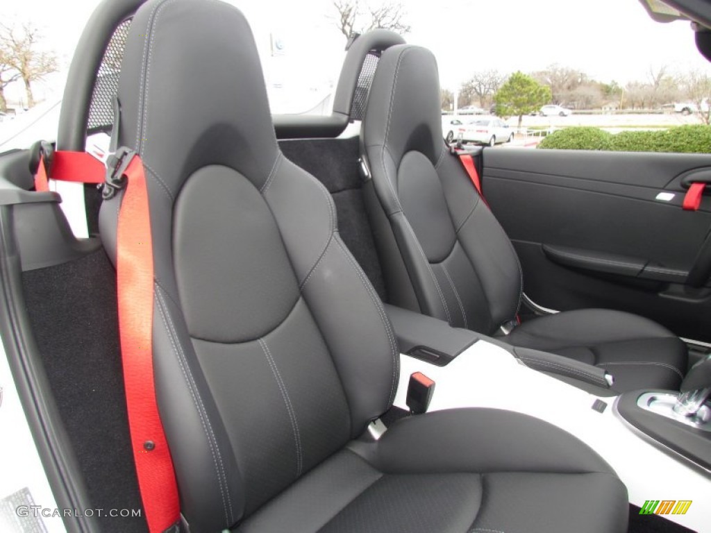 2012 Porsche Boxster Spyder Interior Color Photos