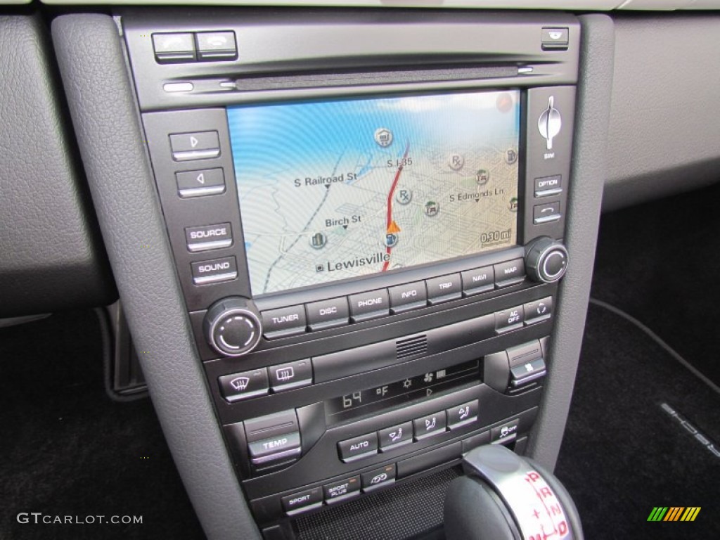 2012 Porsche Boxster Spyder Navigation Photos