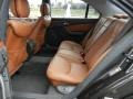 2001 Mercedes-Benz S designo Cognac Interior Rear Seat Photo