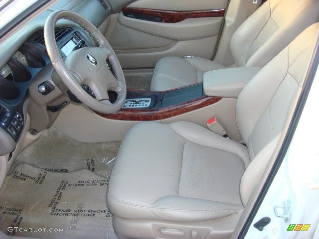 Parchment Interior 2003 Acura TL 3.2 Type S Photo #60469723