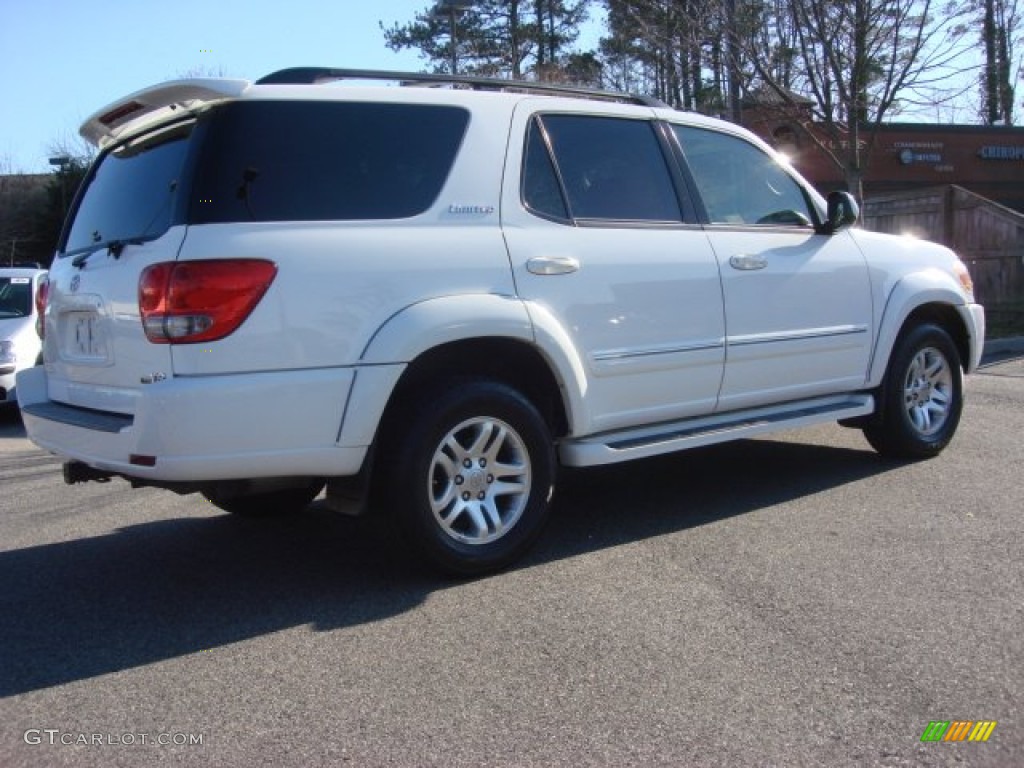 2006 Sequoia Limited - Natural White / Taupe photo #4