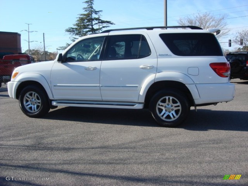 2006 Sequoia Limited - Natural White / Taupe photo #6