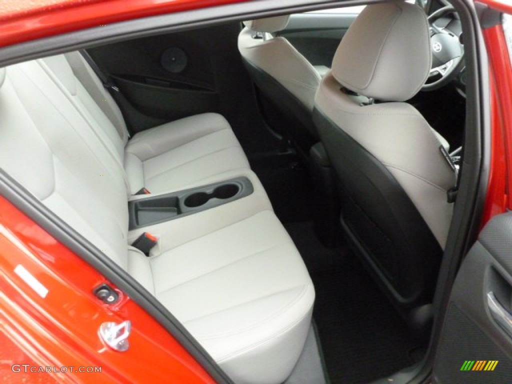 2012 Veloster  - Boston Red / Gray photo #11
