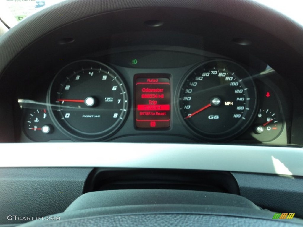 2009 Pontiac G8 Sedan Gauges Photo #60471647