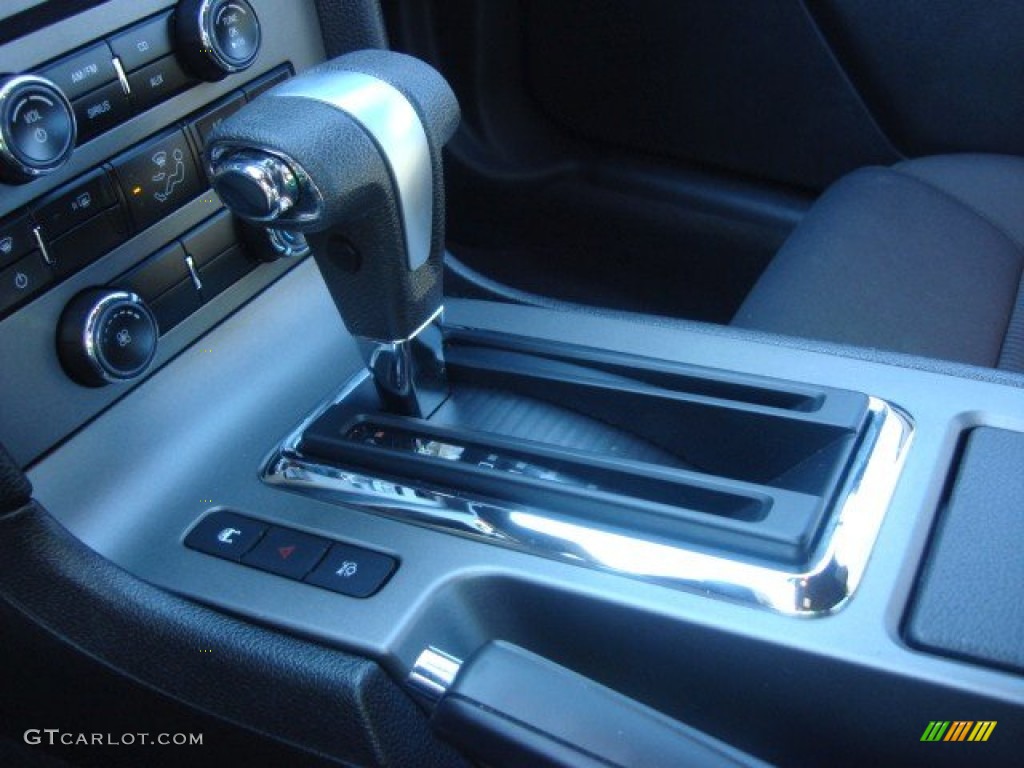 2011 Mustang V6 Coupe - Ebony Black / Charcoal Black photo #16