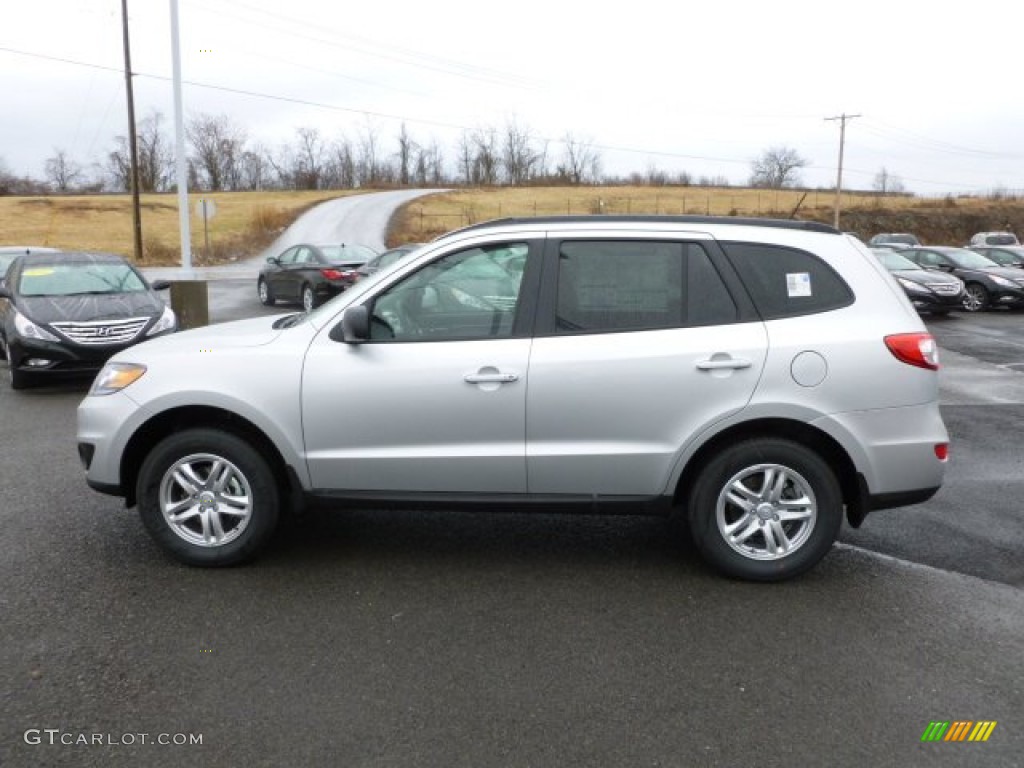 Moonstone Silver 2012 Hyundai Santa Fe GLS V6 AWD Exterior Photo #60472310