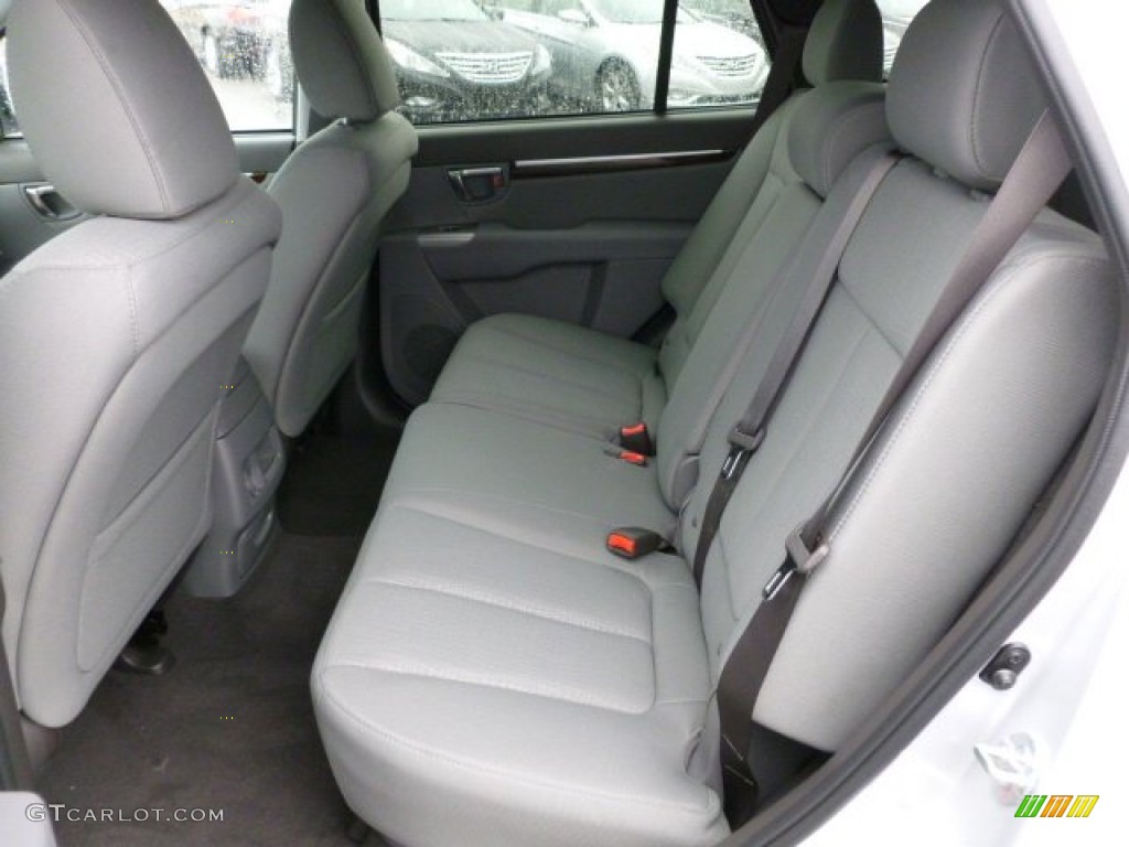 Gray Interior 2012 Hyundai Santa Fe GLS V6 AWD Photo #60472388
