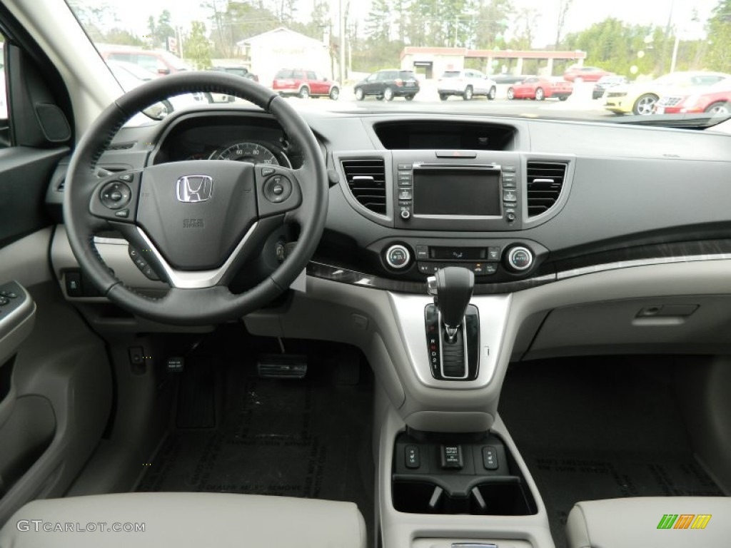 2012 Honda CR-V EX-L Gray Dashboard Photo #60472403