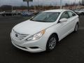 2012 Shimmering White Hyundai Sonata GLS  photo #3