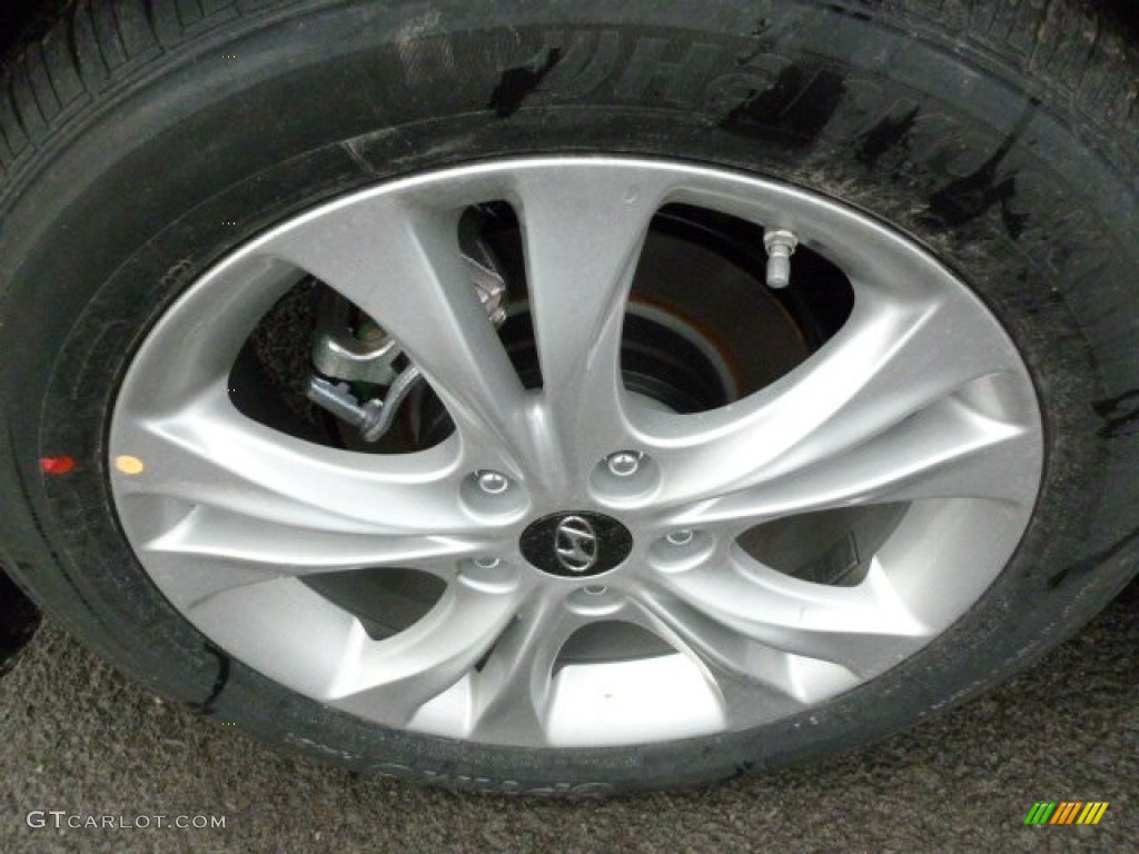 2012 Sonata Limited - Midnight Black / Gray photo #8