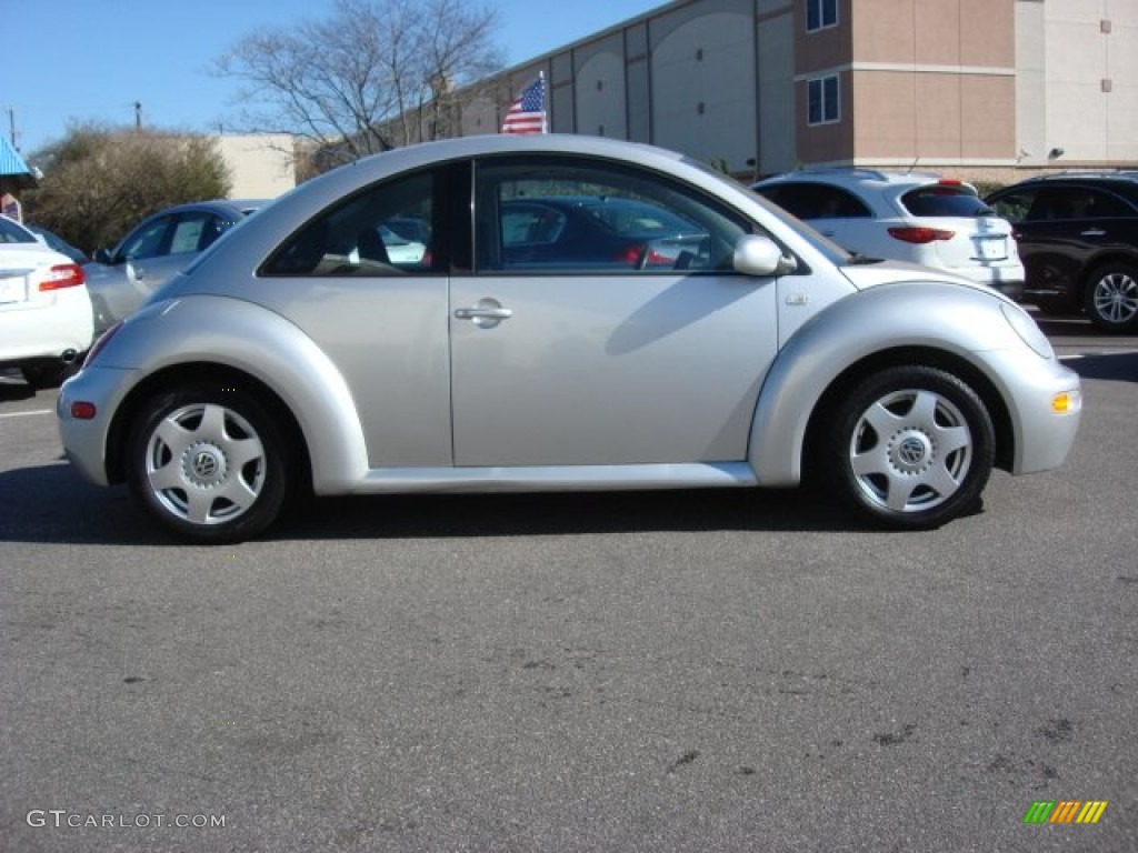 2001 New Beetle GLS Coupe - Silver Arrow Metallic / Black photo #3