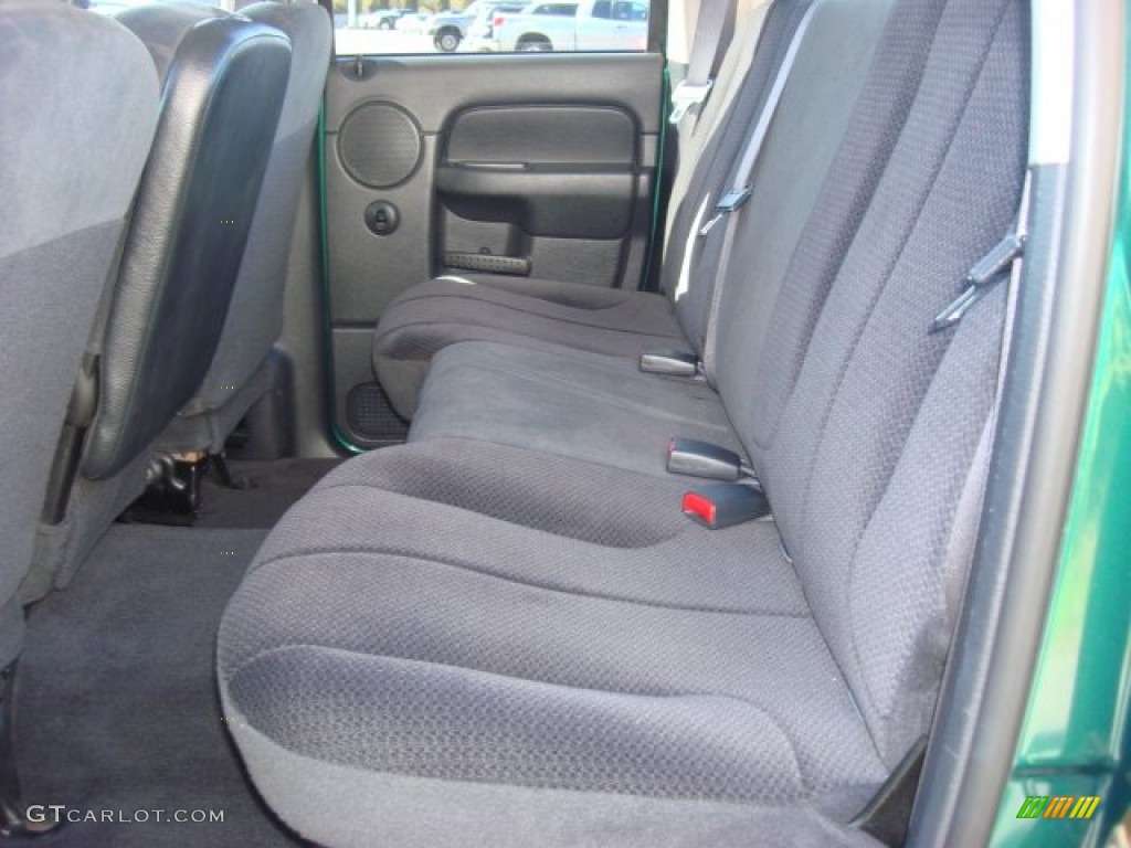 2004 Ram 1500 SLT Quad Cab 4x4 - Timberline Green Pearl Coat / Dark Slate Gray photo #9