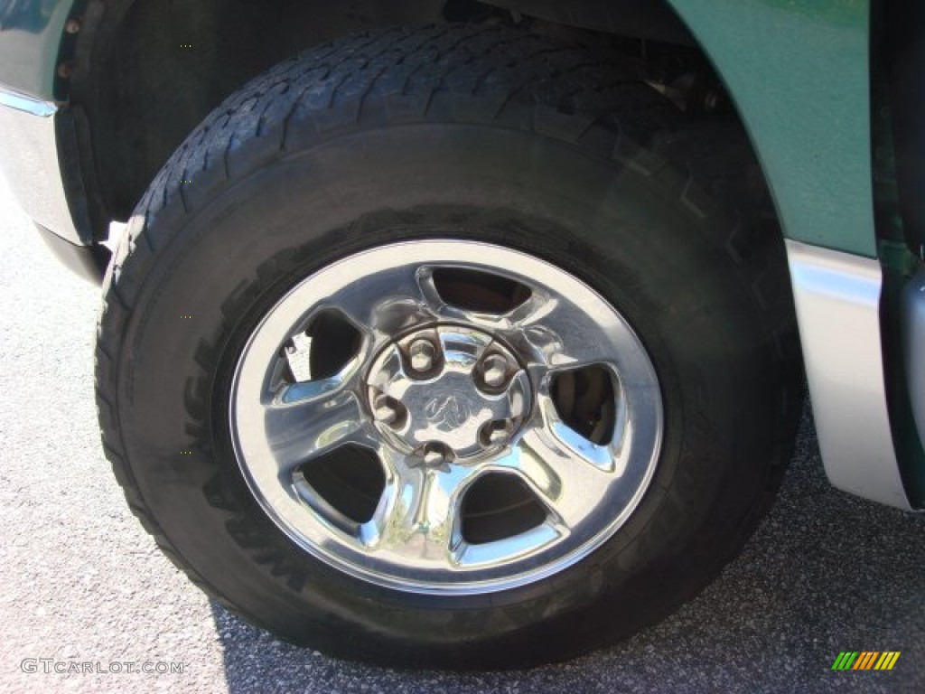 2004 Ram 1500 SLT Quad Cab 4x4 - Timberline Green Pearl Coat / Dark Slate Gray photo #21