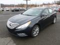 2012 Pacific Blue Pearl Hyundai Sonata Limited 2.0T  photo #3