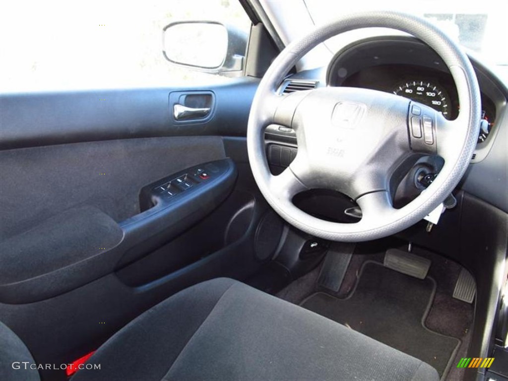 2006 Accord Value Package Sedan - Alabaster Silver Metallic / Black photo #11