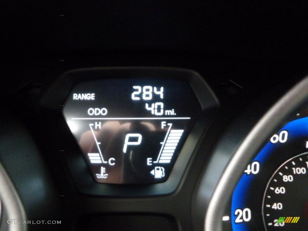 2012 Elantra Limited - Shimmering Silver / Black photo #20
