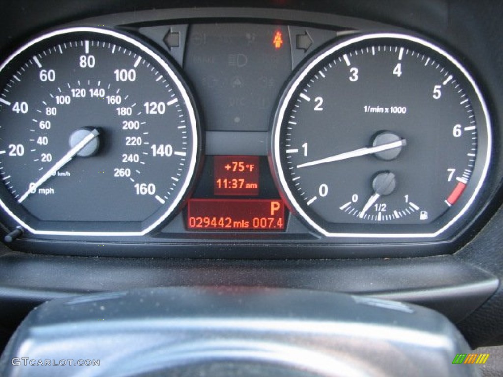 2008 1 Series 128i Convertible - Monaco Blue Metallic / Savanna Beige photo #9