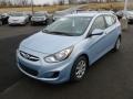 2012 Clearwater Blue Hyundai Accent GS 5 Door  photo #3