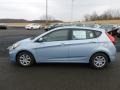 2012 Clearwater Blue Hyundai Accent GS 5 Door  photo #4