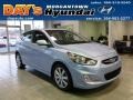 2012 Clearwater Blue Hyundai Accent SE 5 Door  photo #1