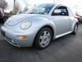 Silver Metallic 2000 Volkswagen New Beetle GLX 1.8T Coupe