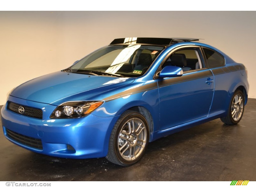 Speedway Blue Metallic Scion tC