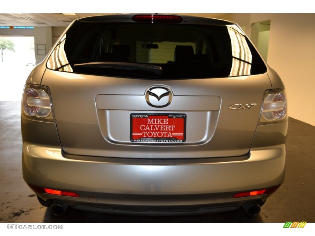 2010 CX-7 s Touring - Liquid Silver Metallic / Black photo #4