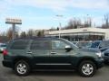 2008 Timberland Green Mica Toyota Sequoia Limited 4WD  photo #1