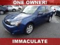 2009 Vista Blue Metallic Ford Focus SE Coupe  photo #1