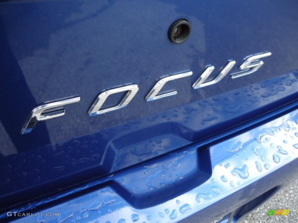 2009 Focus SE Coupe - Vista Blue Metallic / Charcoal Black photo #30