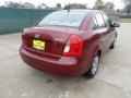 2006 Wine Red Hyundai Accent GLS Sedan  photo #3