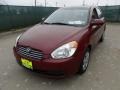 2006 Wine Red Hyundai Accent GLS Sedan  photo #7