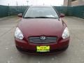 Wine Red - Accent GLS Sedan Photo No. 8