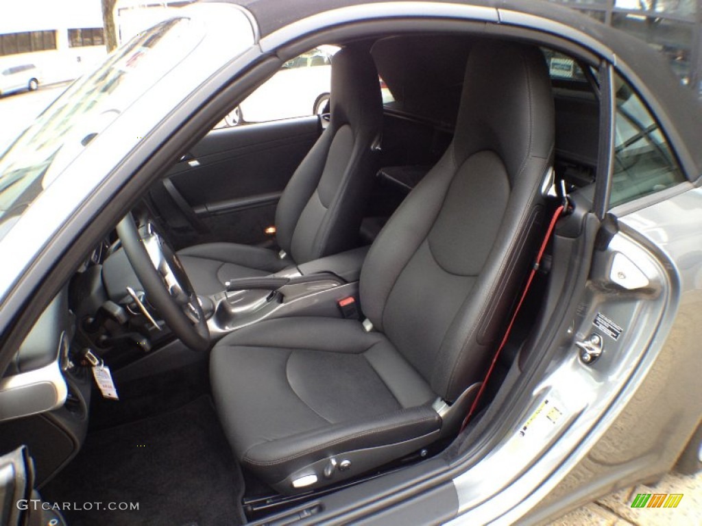 Black Interior 2009 Porsche 911 Carrera 4S Cabriolet Photo #60482870