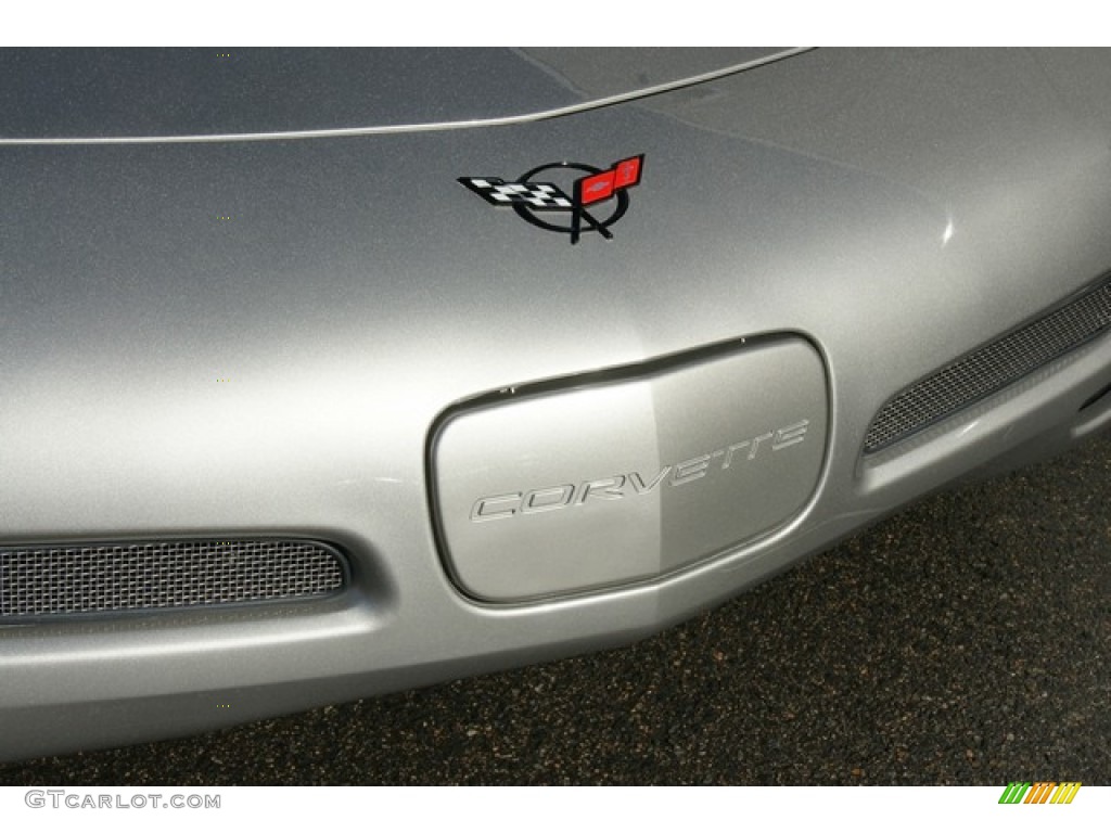2000 Corvette Convertible - Light Pewter Metallic / Light Oak photo #26