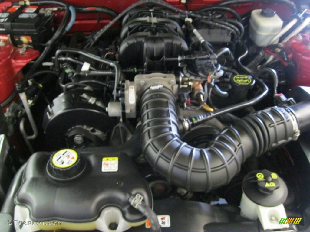 2005 Ford Mustang V6 Deluxe Coupe 4.0 Liter SOHC 12-Valve V6 Engine Photo #60484550