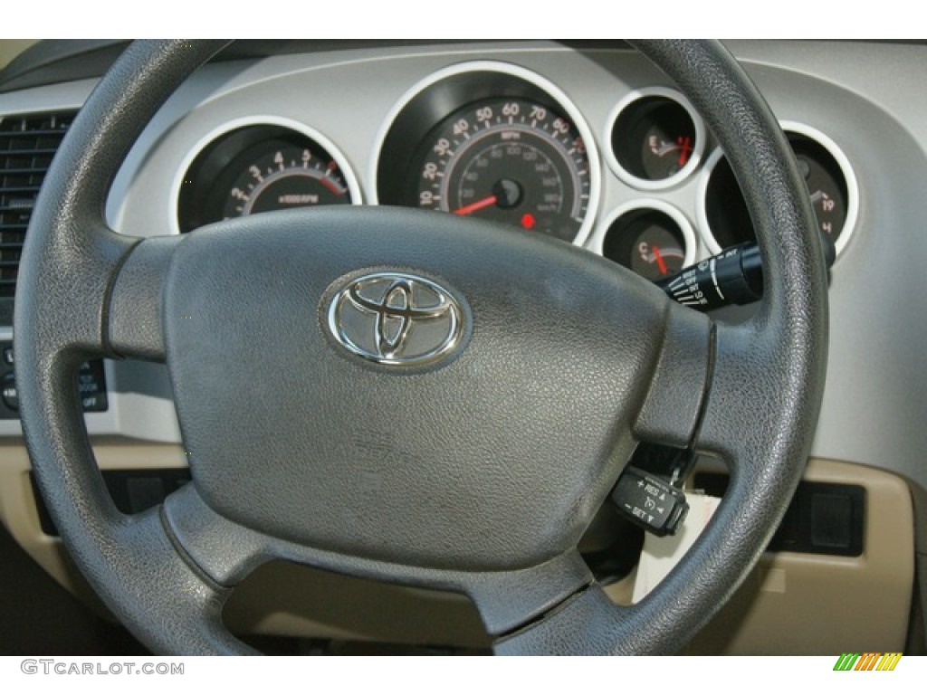 2007 Tundra SR5 Double Cab 4x4 - Radiant Red / Beige photo #18