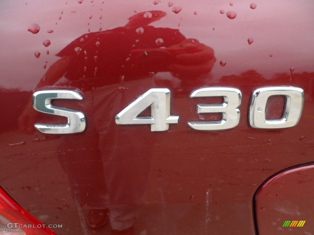 2002 S 430 Sedan - Bordeaux Red Metallic / Java photo #16
