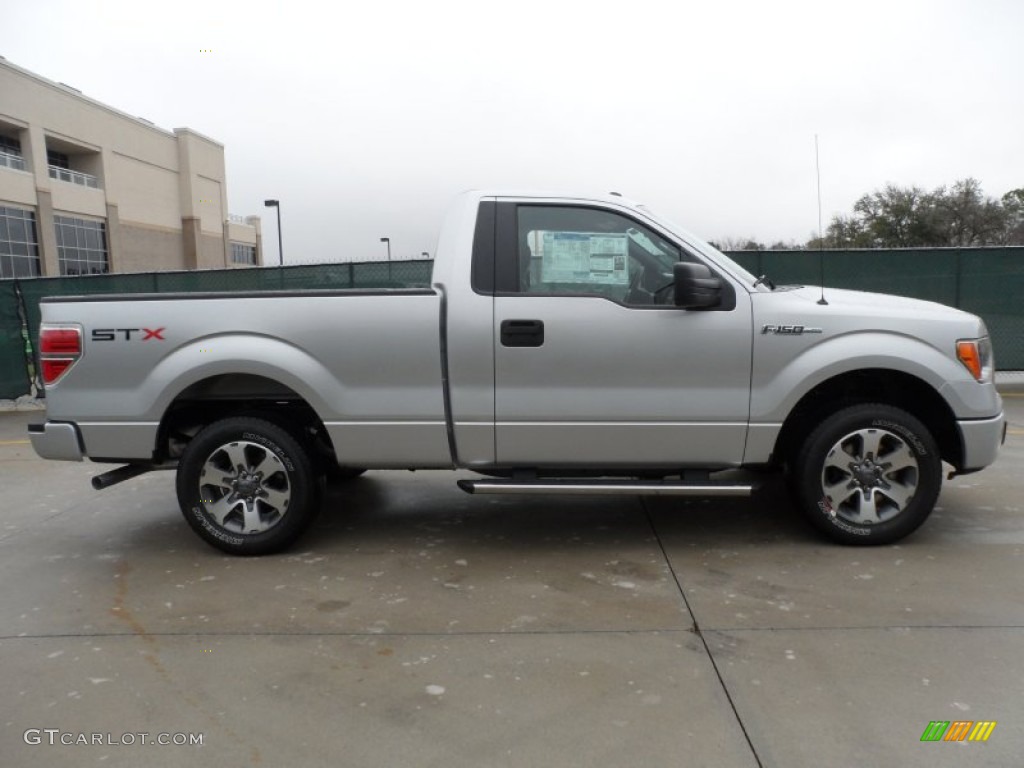 Ingot Silver Metallic 2012 Ford F150 STX Regular Cab Exterior Photo #60485843