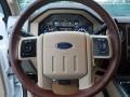 Chaparral Leather 2012 Ford F250 Super Duty King Ranch Crew Cab 4x4 Steering Wheel