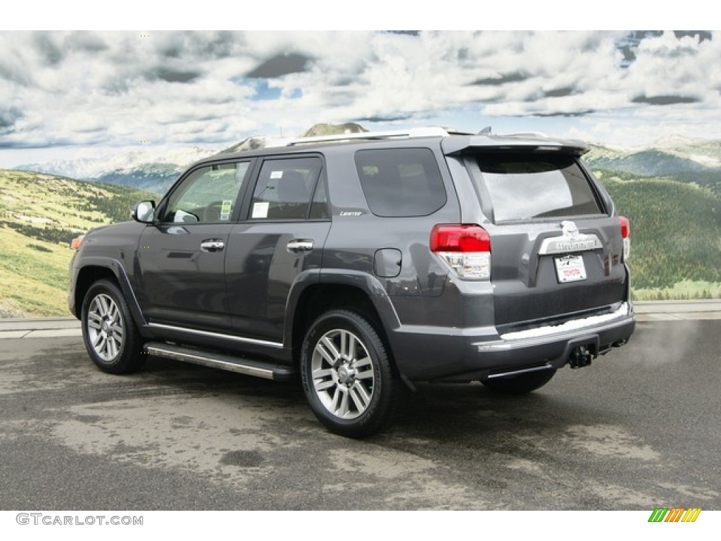 2012 4Runner Limited 4x4 - Magnetic Gray Metallic / Black Leather photo #3