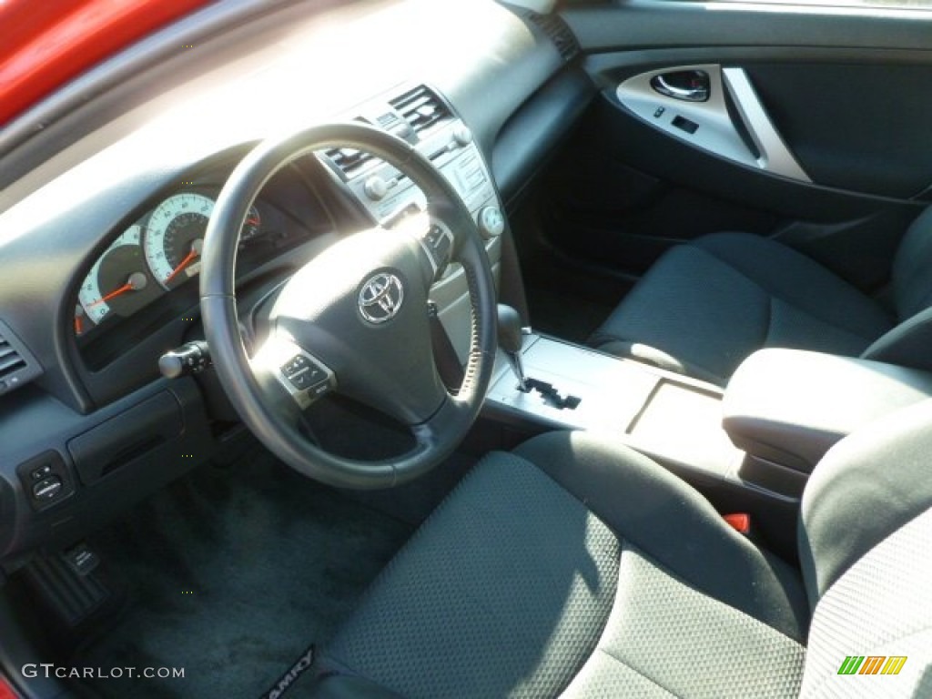 2008 Camry SE - Barcelona Red Metallic / Dark Charcoal photo #12