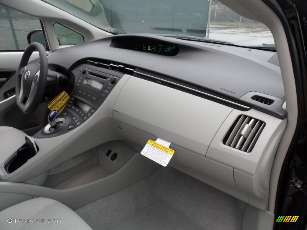 2011 Toyota Prius Hybrid II Misty Gray Dashboard Photo #60487505
