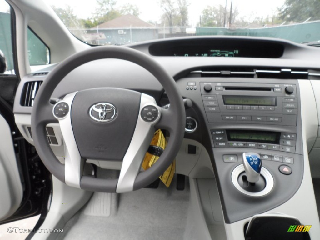 2011 Toyota Prius Hybrid II Misty Gray Dashboard Photo #60487580