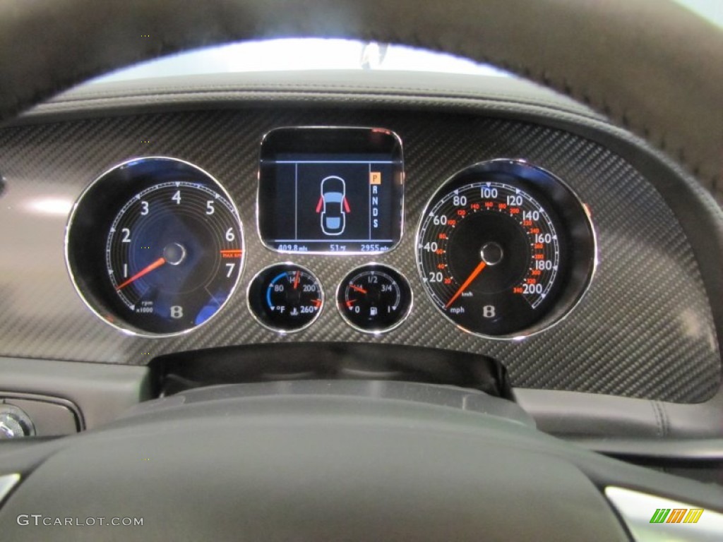 2010 Bentley Continental GT Supersports Gauges Photo #60487955